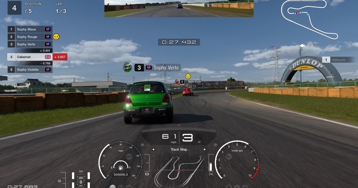 Gran Turismo 7 hat gerade ein bahnbrechendes KI-Update erhalten