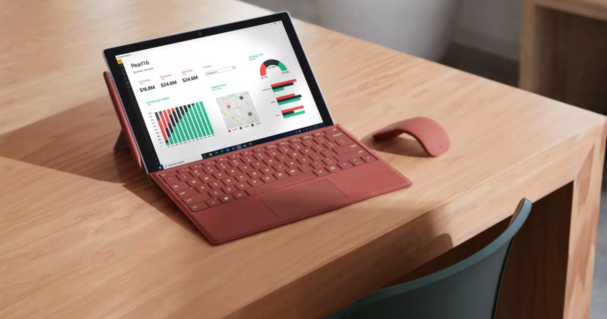 Microsoft Surface Pro 7+ mit Type Cover ist heute 330 € günstiger