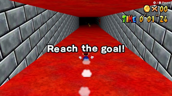 Ein Mikrospiel rund um Super Mario 64 erscheint in WarioWare: Move It!