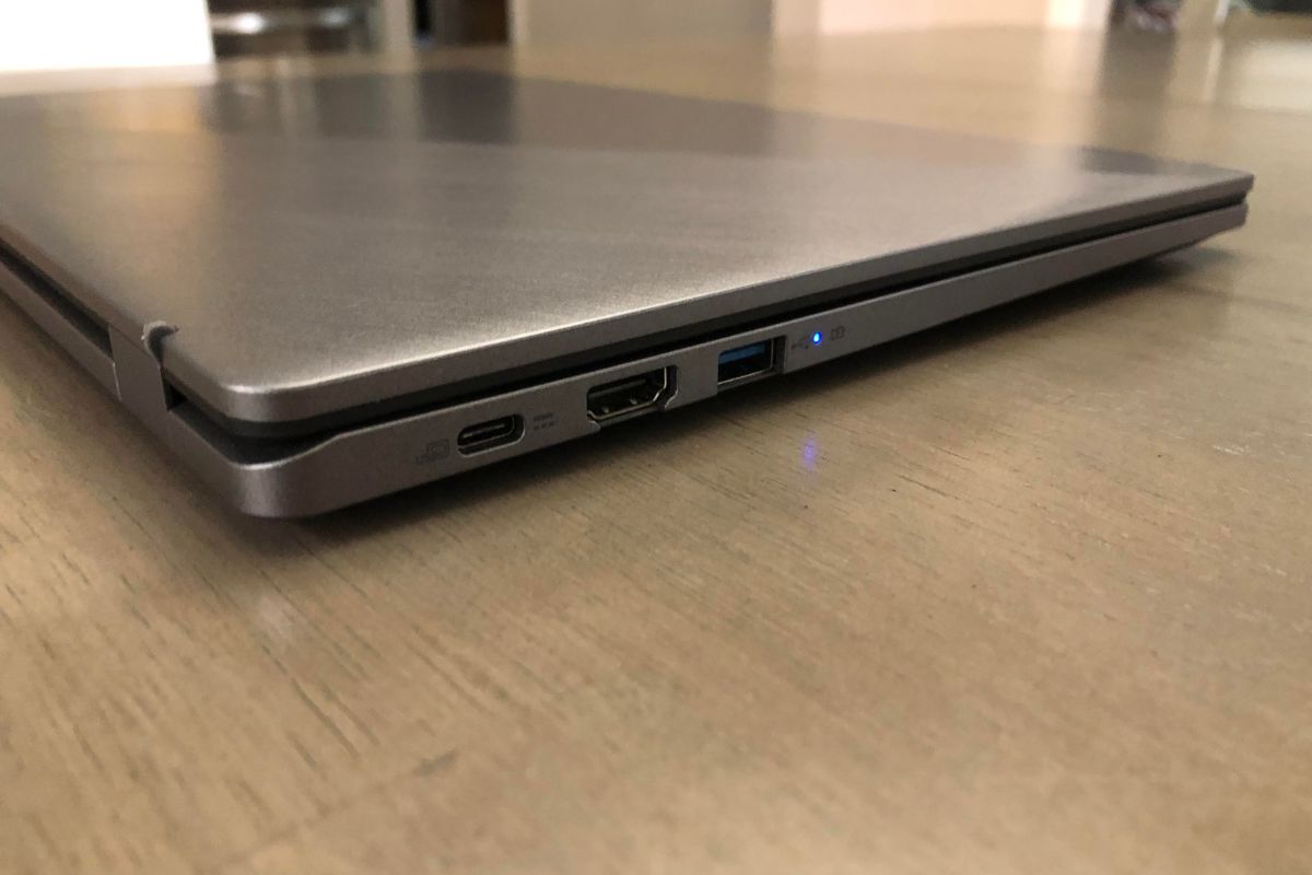 Acer Chromebook Plus 515-Anschlüsse