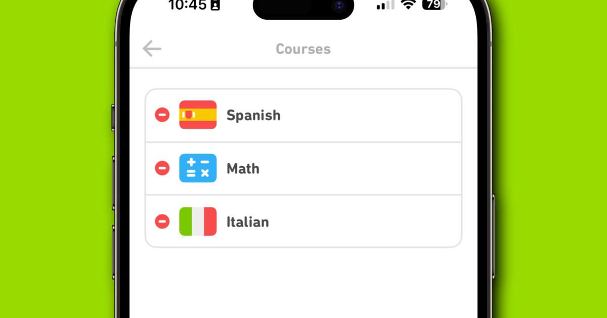 So entfernen Sie eine Sprache auf Duolingo