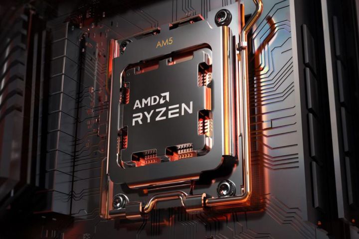 Rendering des AMD Ryzen-Prozessors.