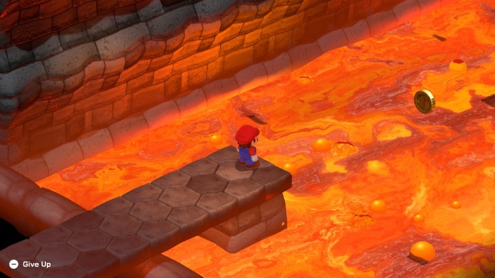 Aktionsraum im Super Mario-Rollenspiel