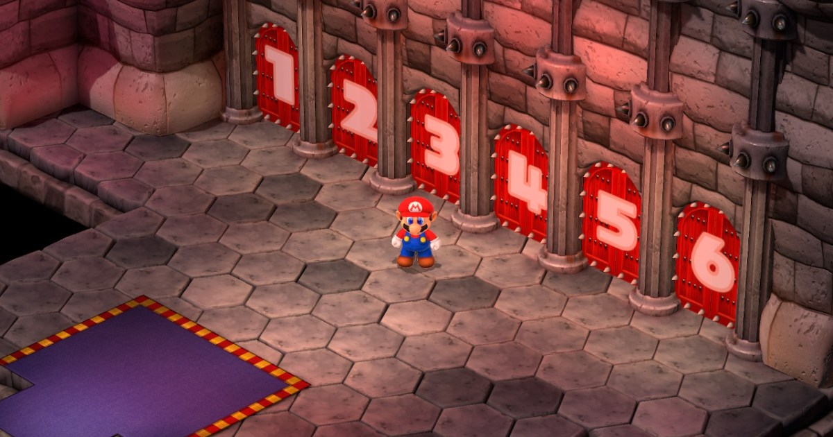 Super Mario RPG: Leitfaden zu Bowsers Festung mit sechs Türen