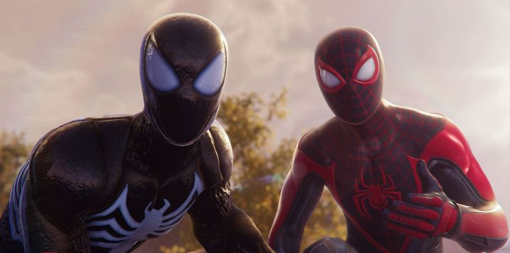Peter und Miles saßen in Marvels Spider-Man 2 nebeneinander.
