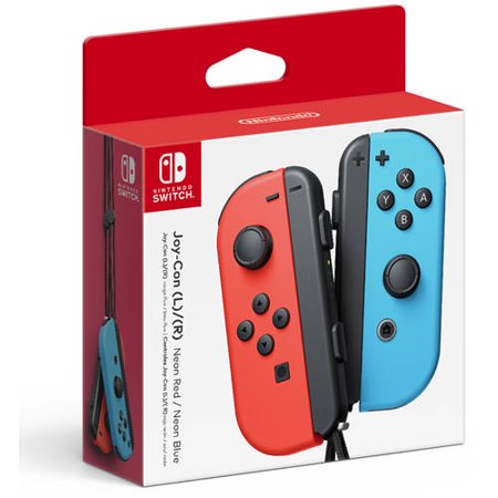 Nintendo Switch Joy-Con-Paar (L/R), Neonrot und Neonblau
