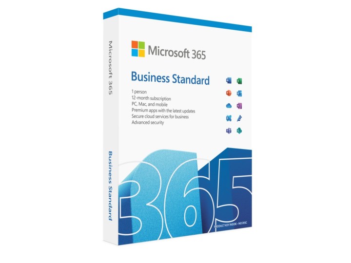 Microsoft 365 Business Standard Produktbild Box Art.
