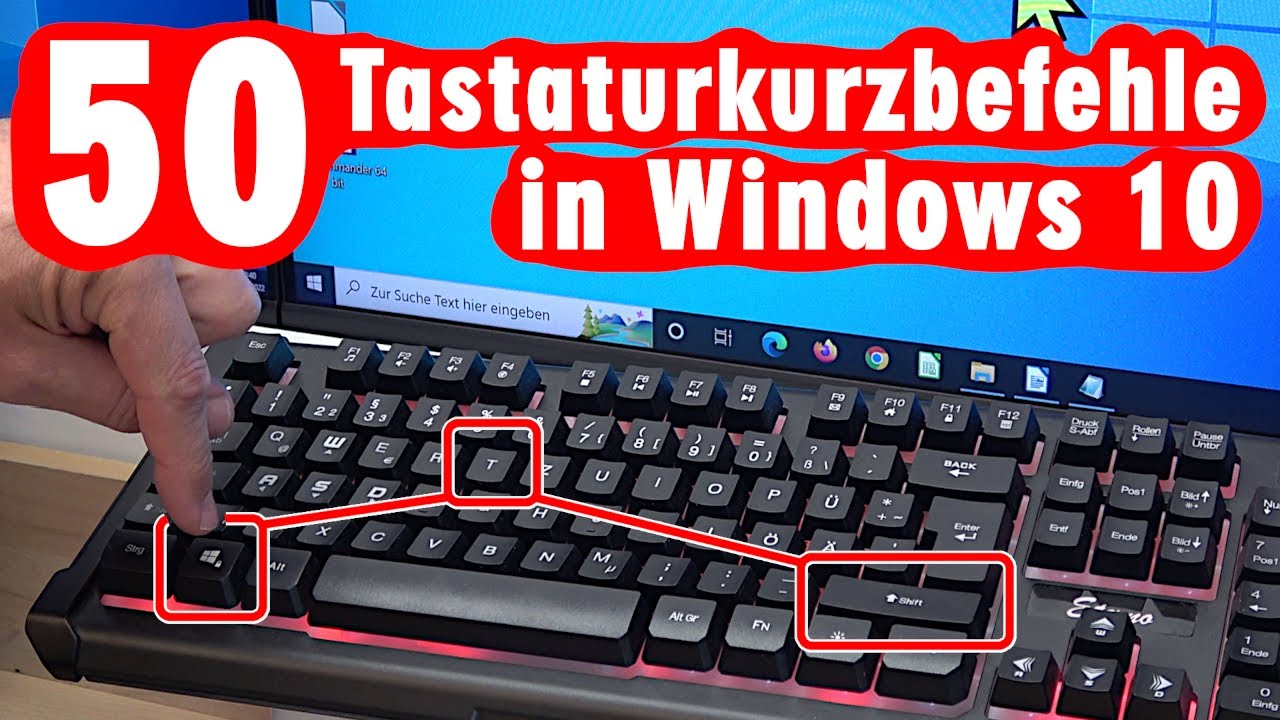 Die besten Tastaturkürzel für Windows 10