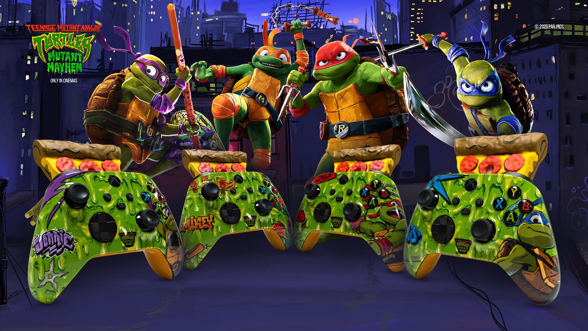 Die neuen Ninja Turtles-Controller von Xbox riechen wie Pizza