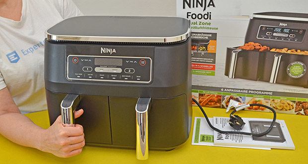 Ninja Foodi MAX Zweizonen-Luftfritteuse im Test: Cleveres Kochen