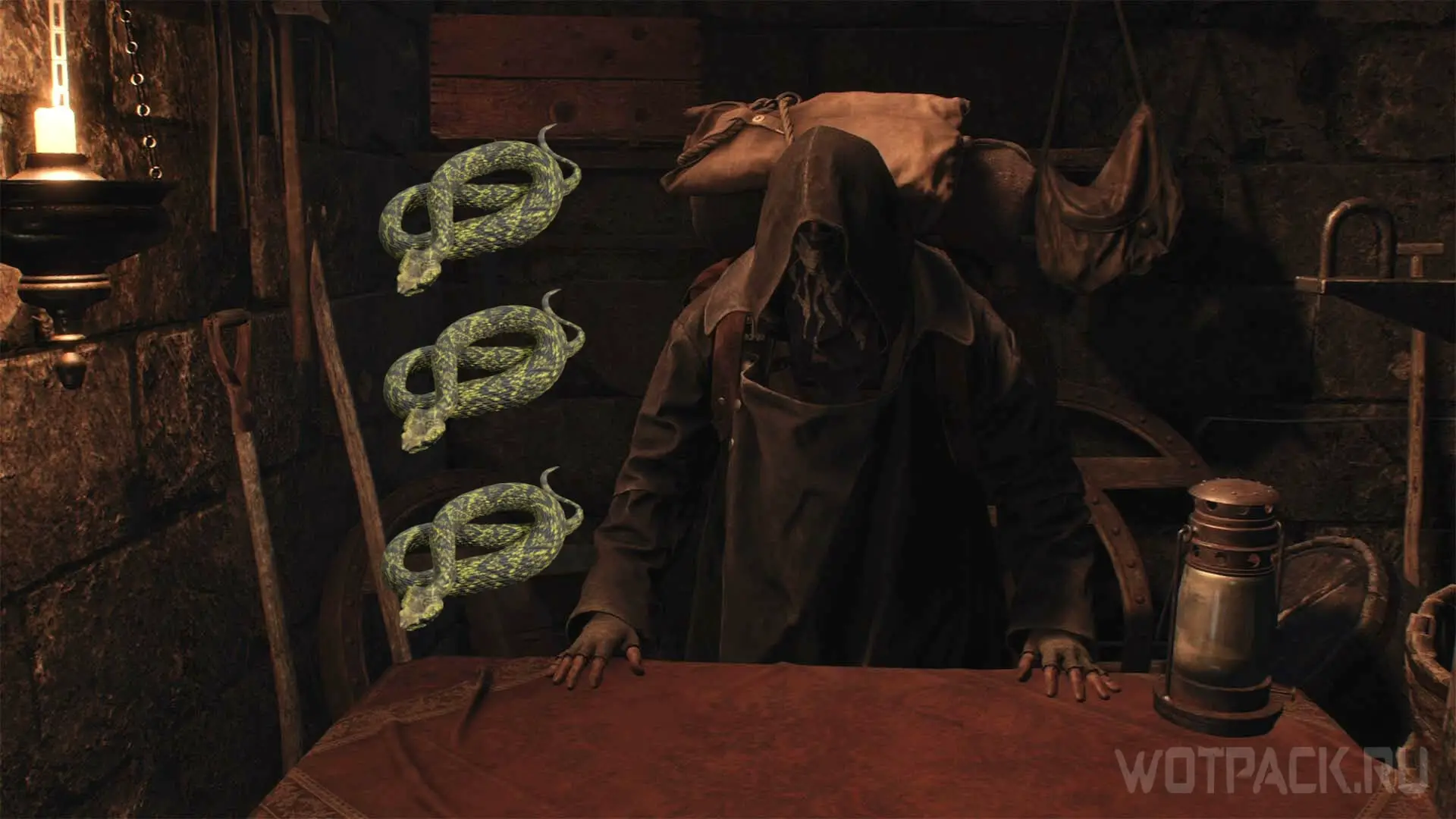 Resident Evil 4: So entsperren Sie den Schlangenkopf