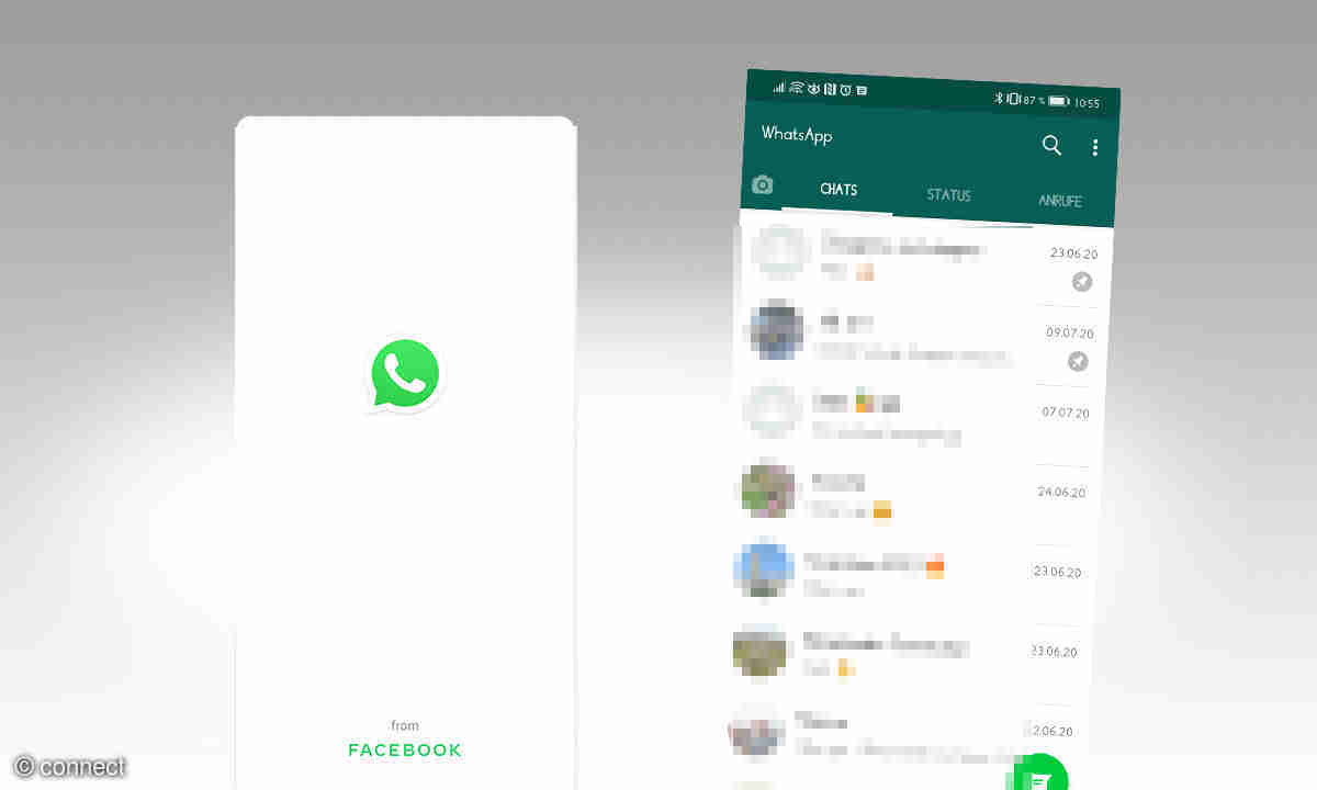 WhatsApp: Bleiben Sie gleichzeitig in zwei Konten angemeldet