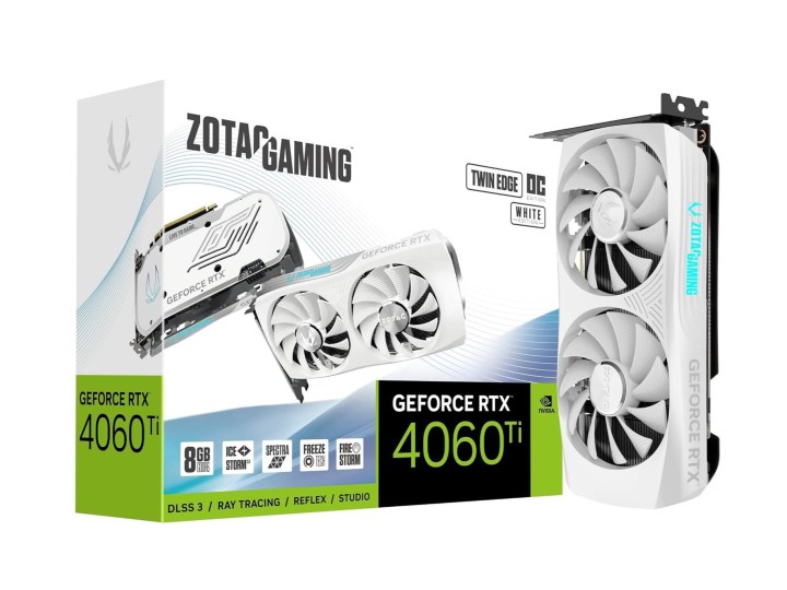 ZOTAC Gaming GeForce RTX 4060 Ti Twin Edge OC White Edition