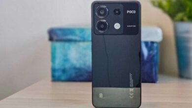 Poco X6 5G review rear of smartphone