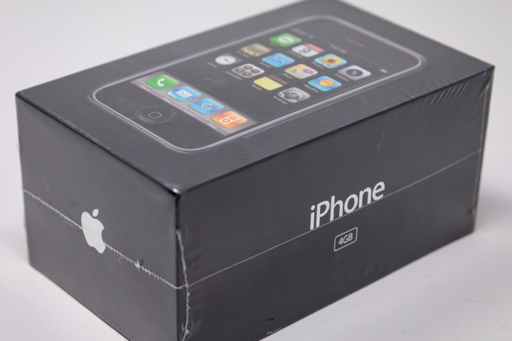 Originales iPhone in versiegelter Box