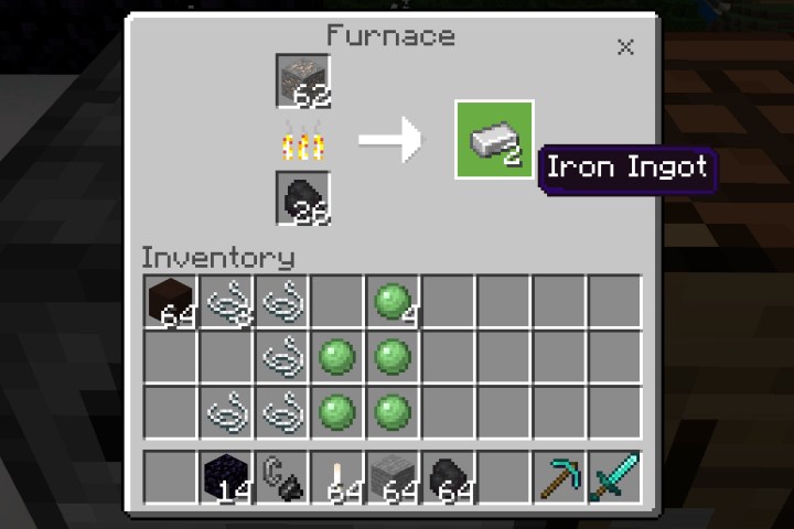 Wie man in Minecraft ein Portal aus Eisenbarren herstellt