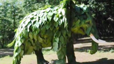 Das neueste Sora-Video von OpenAI zeigt einen Elefanten aus Blättern