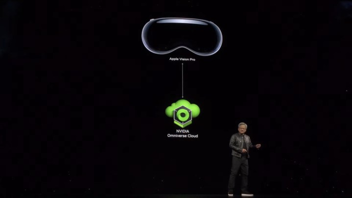 Nvidia gibt Unterstützung für das Apple Vision Pro bekannt.