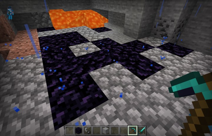 Wie erstelle ich ein Portal in Minecraft Mine Obsidian?