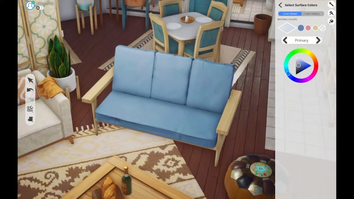 Ein Sofa in Die Sims 5.