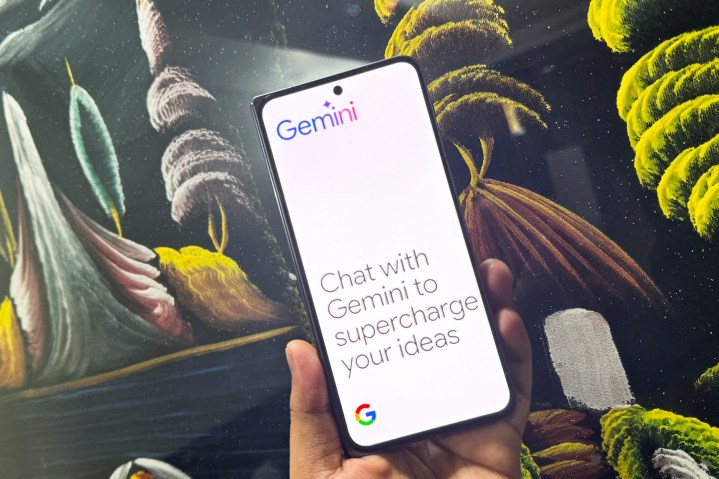 Google Gemini-App für Android.