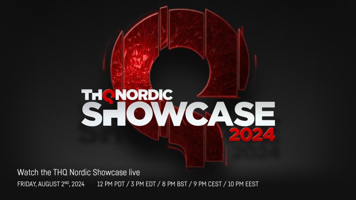 Ein Bannerbild für den Showcase 2024 von THQ Nordic.