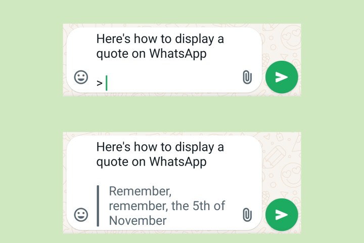 So zitieren Sie Text auf WhatsApp.