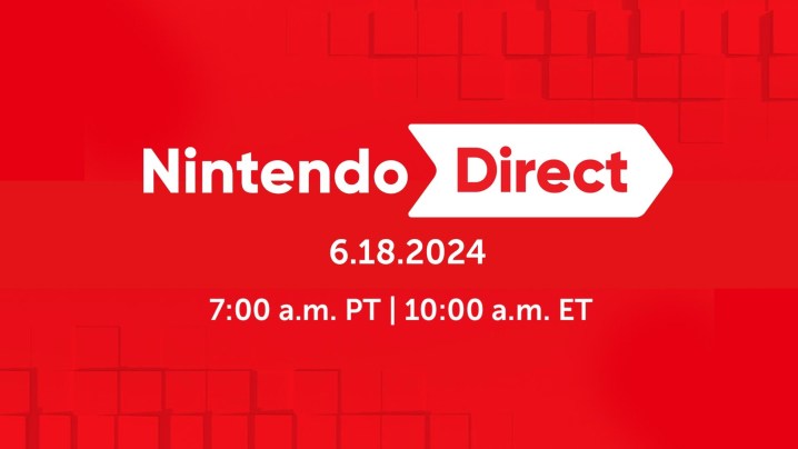 Das Key Art für das Nintendo Direct vom 18. Juni 2024.
